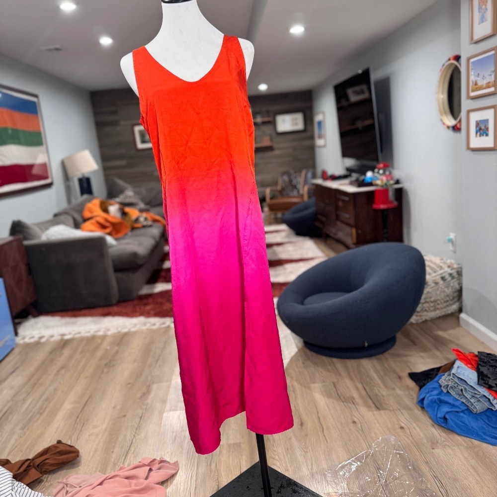 NWT Anthropologie Sundry midi slip dress